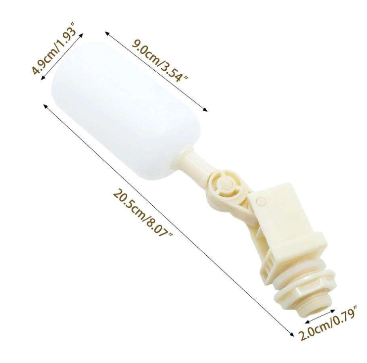 HUA166 Air cooler floating ball Cattle Cow Calf Water Bowl Ball Float Valve Sheep Dog Horse Goat Plastic Water Tank Float Valve